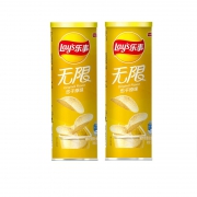 88VIP：Lay's 乐事 薯片桶装 原味 104g*2罐 *8件 75元（双重优惠）