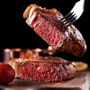 整块原切 1300g  澳洲 今聚鲜 西冷/眼肉 套餐