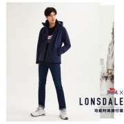 龙狮戴尔 男女旅行系列 冲锋衣两件套 防水10000+透气8000+ 271元21日0点抢