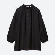 8日0点：UNIQLO优衣库 415678 麻混纺立领上衣