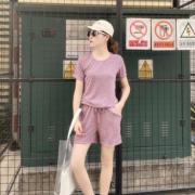 ￥39 t短裤女套装两件套