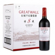 GreatWall 长城 耀世东方 特藏8 橡木桶解百纳干红葡萄酒 750ml*6瓶 +凑单品 257.64元包邮