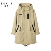Semir 森马 13057091063 男士中长款风衣