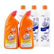 威猛先生洁厕剂480g*3+洁厕液2瓶 实惠家庭装 23.9元包邮