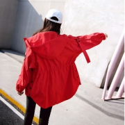 女中长款秋季工装风衣 98元包邮
