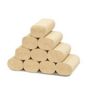 良布 竹语系 本色无芯卷纸 58g*2卷 *6件