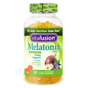 辅助睡眠，Vitafusion 水果味褪黑素软糖 140粒x4瓶