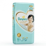 Pampers 帮宝适 一级系列 婴儿纸尿裤 L52片