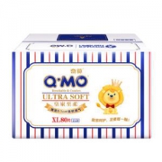 京东PLUS会员：QMO奇莫皇家至柔纸尿裤XL80片*3件