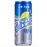 零卡雪碧（Sprite）饮料 雪碧零卡 Sleek Can 330ml*24罐 *2件