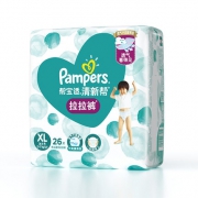 88VIP：Pampers 帮宝适 清新帮拉拉裤 XL26片 *6件 299.3元包邮（需用券，合49.88元/件）