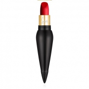 15日10点：  CHRISTIAN LOUBOUTIN 萝卜丁女王权杖黑管薄纱口红 001S 653.6元包税包邮