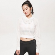 斯凯奇 女士连帽套头卫衣/瑜伽服