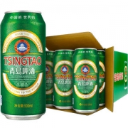 青岛啤酒 经典10度 罐装啤酒 500ml*12听