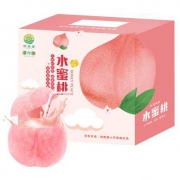 宇丰生鲜  新鲜水蜜桃12颗礼盒装 甄选5斤