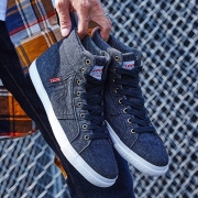 19日0点：Levi's 李维斯 22838573059 男士高帮鞋 *2件 388元包邮（需用券，合194元/件）