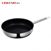 LINKFAIR 凌丰 雅厨系列 不锈钢平底煎锅 26cm 99元包邮（需用券）