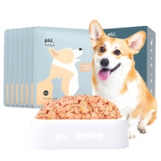 piu皮佑狗粮鲜湿粮幼犬成犬泰迪