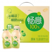 伊利 畅意100%乳酸菌饮品 原味100ml*30*6件