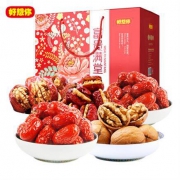 PLUS会员：好想你 红枣核桃缤纷大礼包 富贵满堂礼盒量贩装1890g*2件