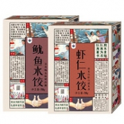 泰祥 海鲜水饺礼盒装（鱿鱼1+虾仁2） 720gx3盒