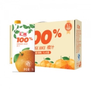 天猫超市 汇源果汁 青春版/三生三世版  100%橙汁 1L*5盒 0添加
