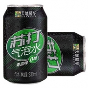 天地精华 青瓜味气泡水苏打汽水 330mlx20听x3件