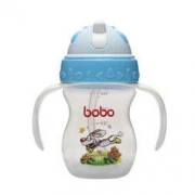 bobo 乐儿宝 宝宝学饮杯 蓝色 190ml *5件