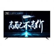 19日0点、前1小时：KKTV U70K6 70英寸 4K HDR 液晶电视