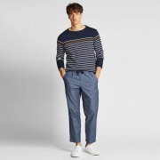 UNIQLO 优衣库 419883 男士棉质九分裤