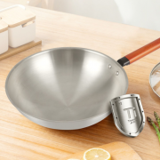 wujo 五江 WJ-P103A 家用纯钛炒锅 30cm 459元包邮（需用券）
