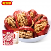 31万4.9分好评：好想你 红枣夹核桃夹 218gx2袋