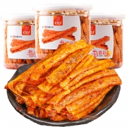 君仔 香辣卷面筋罐装 170g 9.9元
