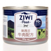 ZIWI 巅峰  宠物猫罐头 牛肉主食罐 185g  *6件 144元包邮（需用券，合24元/件）