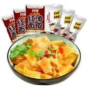 阿宽 非油炸 红油面皮 105g*10袋 29.9元包邮