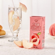 盼盼 水蜜桃味饮料 250ml*24盒 19.8元包邮（折合0.8元/盒）