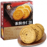 十月初五 粒粒杏仁饼 300g*4盒 *7件 113.5元包邮（满减优惠）