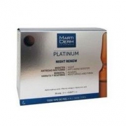 MARTIDERM platinum night renew 夜间焕肤安瓶精华 60ml *3件