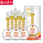 中国四大名酒之一 西凤酒 窖酒伍号 52度浓香型白酒 500mL*6瓶