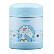 膳魔师（THERMOS）儿童保温焖烧罐不锈钢食物罐F3001BL(DRM)+凑单品