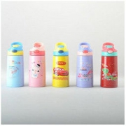 当当优品 童趣系列 带吸管儿童保温壶 400ml