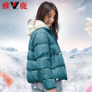 yaloo雅鹿 YA61U199O-1 女士短款羽绒服