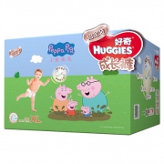 HUGGIES 好奇 铂金装 婴儿成长裤 XL64片 *3件 361.65元包邮（需用券，合120.55元/件）