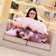 咪兔 仿真猪抱枕 50cm 16.8元包邮（需用券）