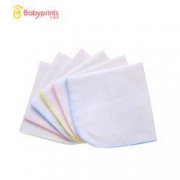 运费券收割机：Babyprints 婴儿口水巾 白色 25×25cm 10条装 +得力七巧板
