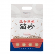 提莫  混合型猫砂  6L 9.9元包邮（需用券）