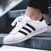adidas Originals Superstar 白黑金标