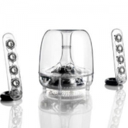 京东PLUS会员： Harman Kardon 哈曼卡顿 SoundSticks III 水晶3代 多媒体音箱