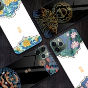 KingPos iPhone/国潮玻璃手机壳 6-11P Max可选 9.9元包邮（需用券）