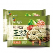 限地区：bibigo 必品阁 白菜猪肉王饺子 350g*2袋装 *8件